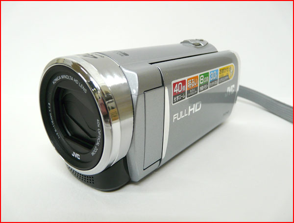 美品☆バッテリー2個】JVC Everio GZ-E220 シルバー フルHD 【公式
