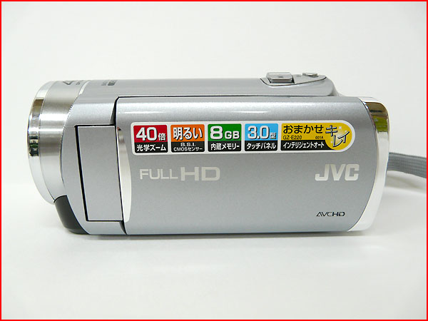美品☆バッテリー2個】JVC Everio GZ-E220 シルバー フルHD 【公式