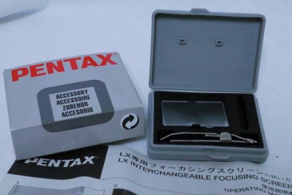 新品同様 ペンタックス LX SC-21 スプリットマイクロ 箱付 希少 極上品