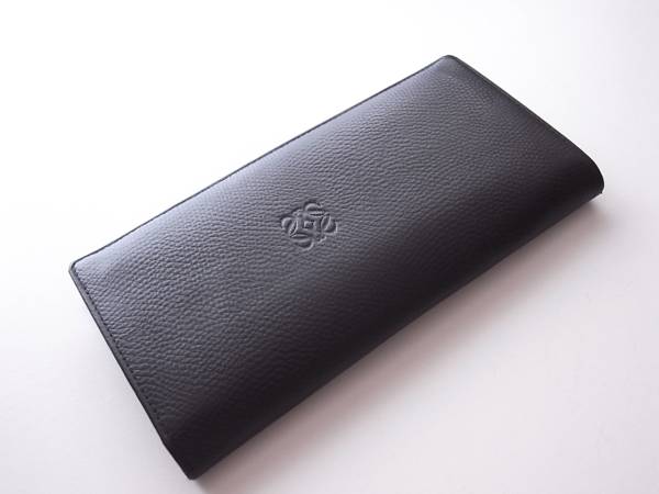 ロエベ LOEWE 長財布 中古 メンズ ロング 長財布二折 ブランド 