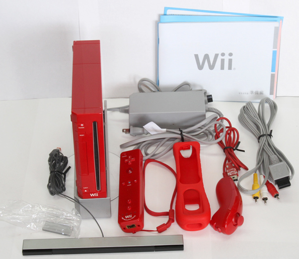 質流れ Wii 本体　スーパーマリオ25周年仕様 中古　送料無料