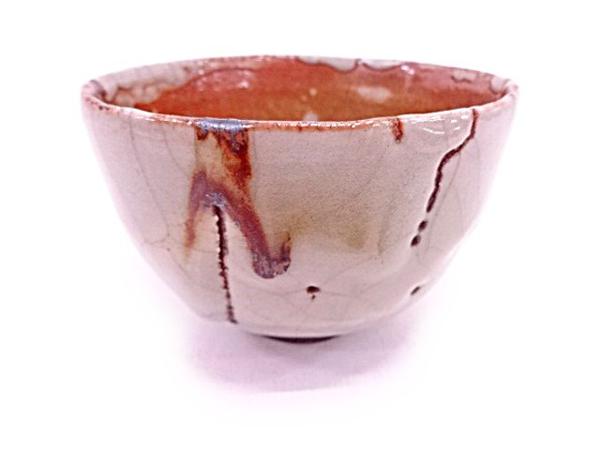10119# 【1円～】古物　鼠釉茶碗