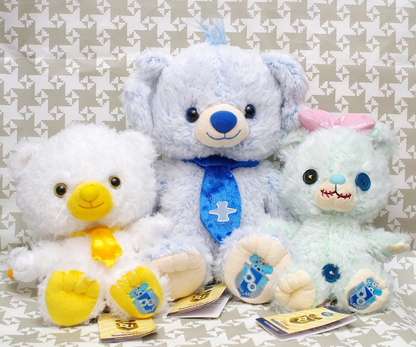 ユニベアシティ ブルー パイ バニラ プラッシュ スティッチ