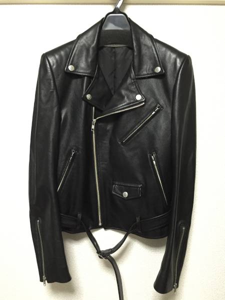 ジョンローレンスサリバン レザー ダブル ライダース 34 美品