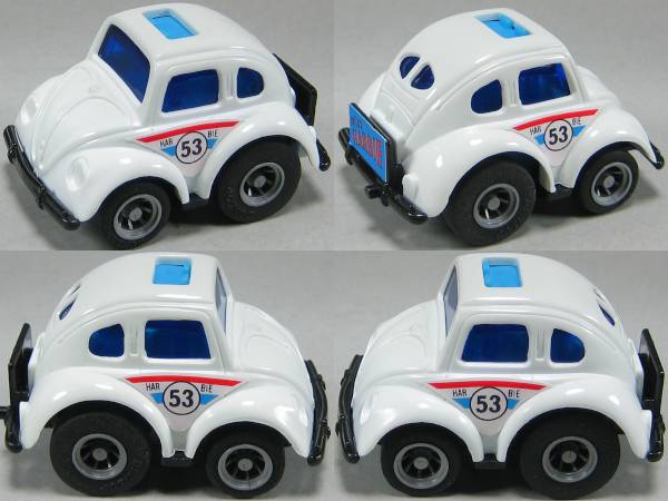 日本製 チョロQ A-8 VW-TYPE1 MISS HARBEE 白 青窓 絶版 日本製