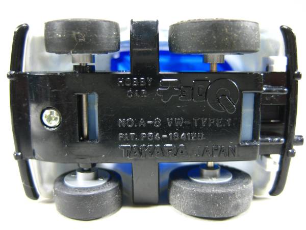 日本製 チョロQ A-8 VW-TYPE1 MISS HARBEE 白 青窓 絶版 日本製