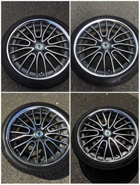 ワーク シュバート SC5 8J19＋47 225/40R19 中古4本セット