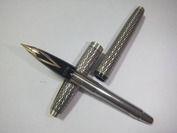 SHEAFFER 万年筆 ボールペン セット スターリングシルバー 14K 筆記