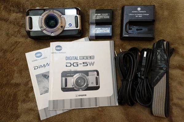 ★即決Konica Minolta DG-5W 現場監督 予備バッテリおまけ