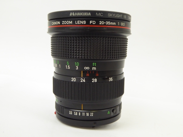 中古 Canon FD 20-35mm F3.5 L 広角 レンズ アカフチN1799623 Canon