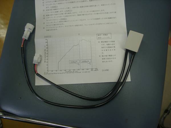 ZRX1200ダエグ用スピードリミッターカット中古品&取扱説明書