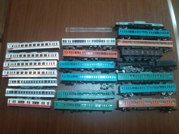 【ジャンク品】Nゲージ　21両セット
