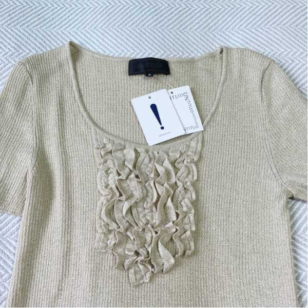 UNTITED アンタイトル フリルニット