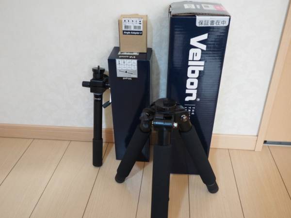 VelbonULTRA655(脚のみ）＋V4ユニット＋アングルアダプター4