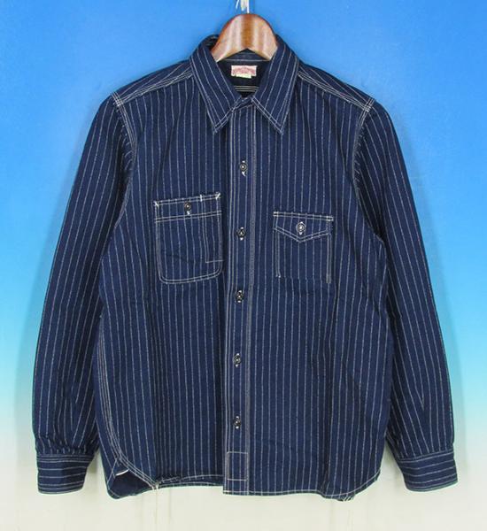 3863 リアルマッコイズ ウォバッシュ ワークシャツ 15 美品