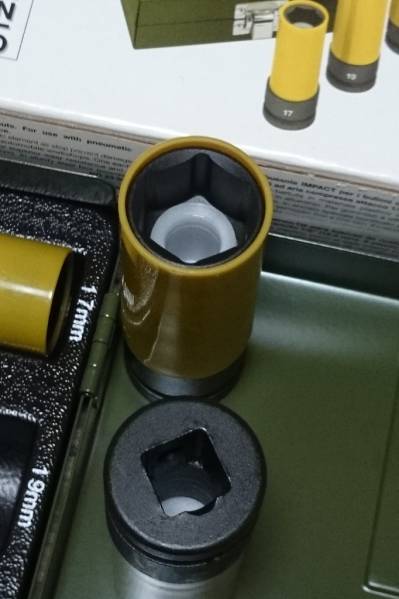 PROXXON1/2ソフトカバー付インパクトホイールソケットset新品！_2