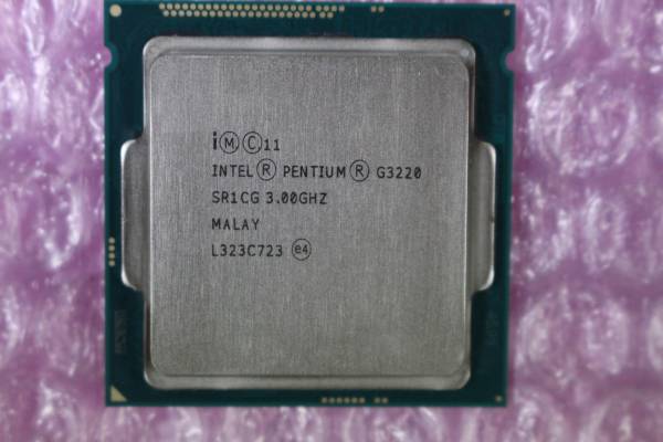 ◆Pentium Dual-Core G3220 SR1CG◆3GHz/3M/FCLGA1150◆4/7.3