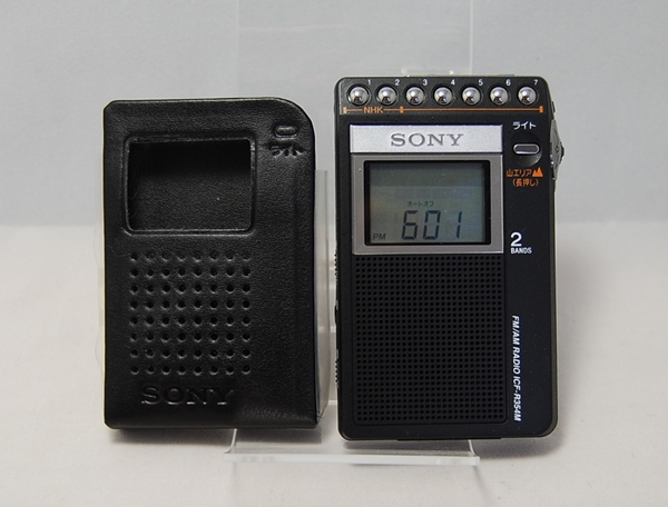 SONY FM/AM PLLシンセサイザーラジオ ICF-R354M