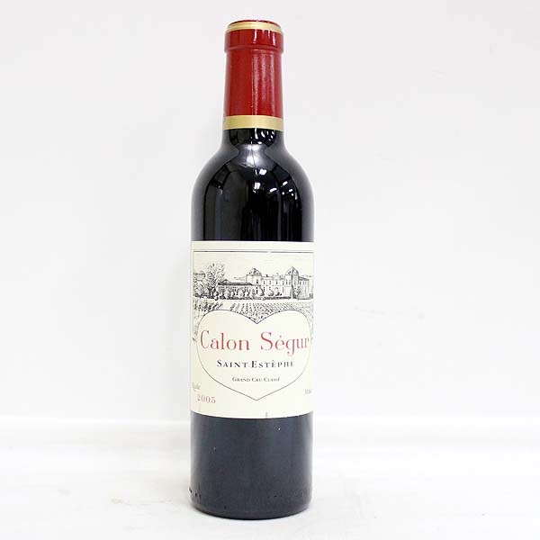 ☆1円~CH.Calon Segur（カロンセギュール）2005年 375ml O6D0511