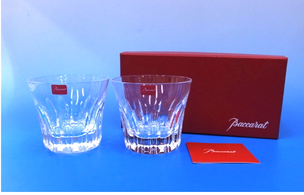 【おたからや】バカラ●タンブラーペア/エトナ/新品未使用品