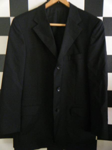 美品★ＧＵＣＣＩウールメンズジャケット黒　　Ａ－0479