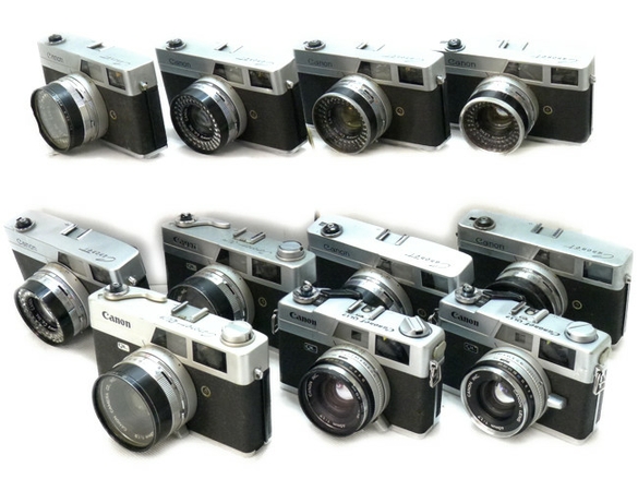 ジャンク レトロ カメラ Canon フィルム 11台セットS1819310 ジャンク