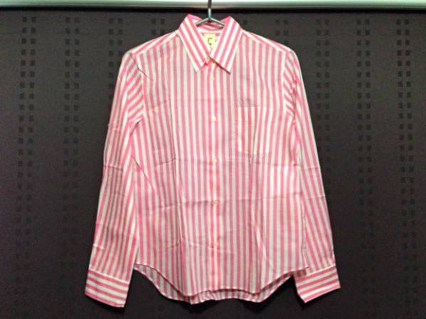 tao COMME des GARCONS ピンクストライプ 長袖シャツ 新品
