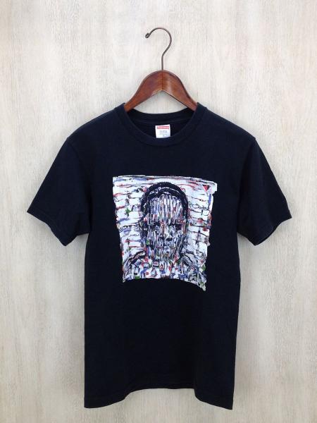 Supreme◇Tシャツ/S/コットン/BLK Supreme◇Tシャツ/S/コットン 【公式