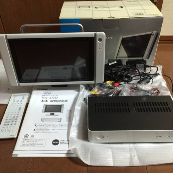 TWINBIRD 防水ワイヤレスモニター LINK ZABADY VW-J107W 美品！ 【公式