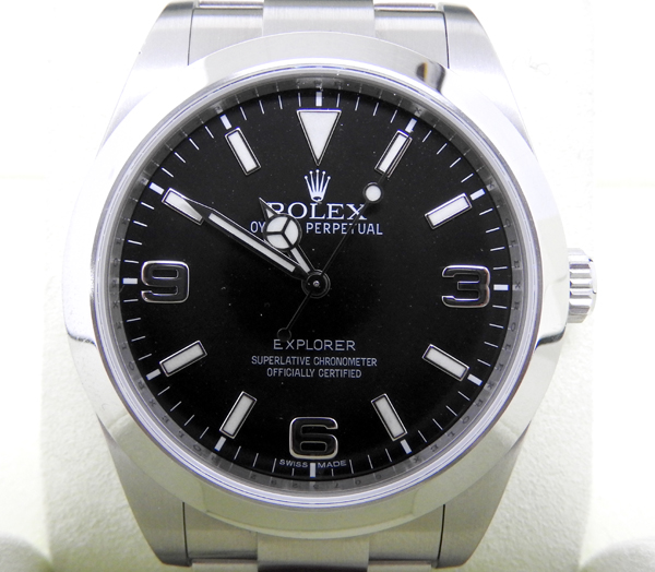 ☆ROLEX 214270 エクスプローラⅠ G番 本物 1円スタート