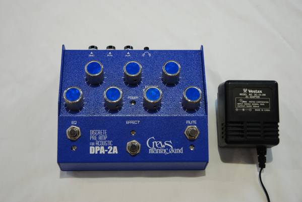 Crews Maniac Sounds DPA-2A プリアンプ Crews Maniac Sounds DPA-2A プリアンプ Crews Maniac Sounds DPA-2A