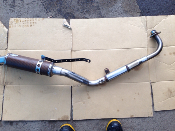 モンキー マフラー 【ジャズ マグナ ダックス シャリー など 】