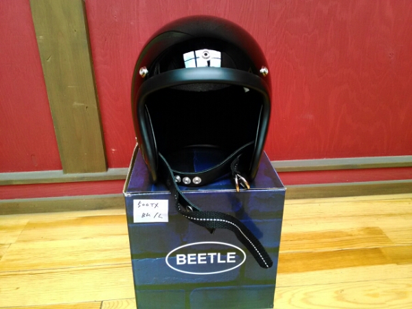 Beetle 500TX L(XL62cm) Black ジェットヘルメット 装飾品/ BELL