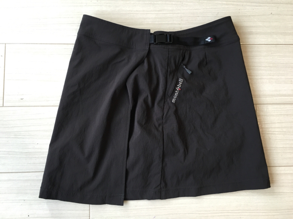 montbellモンベルラップスカートアウトドア山ガールL美品中古