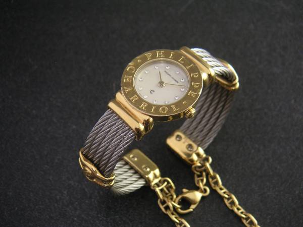 フィリップシャリール サントロペ 12Pダイヤ 中古 傷あり 稼動品