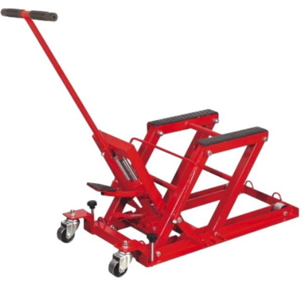 油圧式 モーターサイクル バイクリフト バイクジャッキ 足踏み式