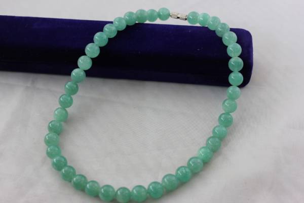◆翡翠 緑色天然石ネックレス◆55.7ｇ◆_2