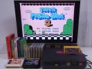 修理済 SHARP ツインファミコン本体AN-500B+ソフト20本/B3308/1