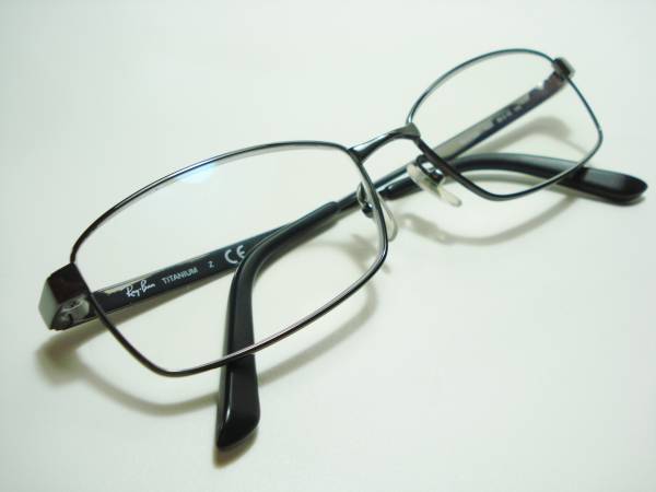 19502Ray・Ban/レイバン スクエア型眼鏡フレームUSED美品RB8722D