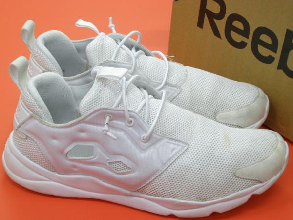 M7163R39■リーボック FURYLITE オールホワイト 白27■rb