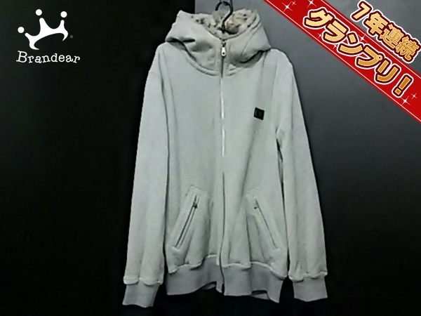 マークアンドロナ パーカー XL メンズ 美品 グレー MARK&LONA