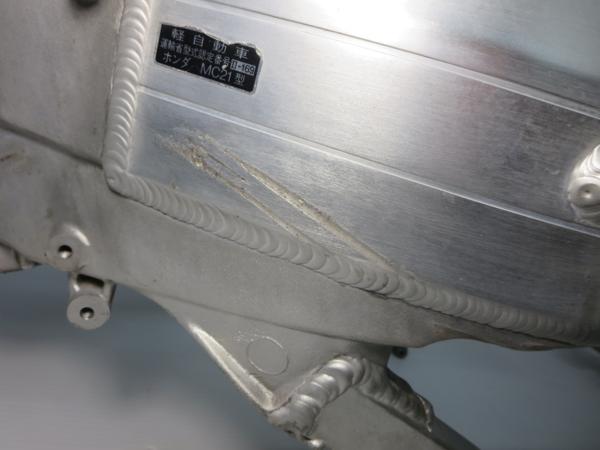 激安　NSR250SE　純正メインフレーム書類付　MC21　売り切り