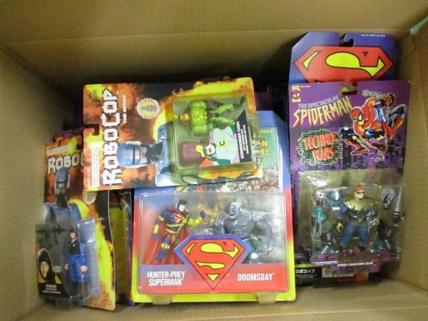 ○処分 ロボコップ，スーパーマン，スパイダーマン 他 [梱1.0]