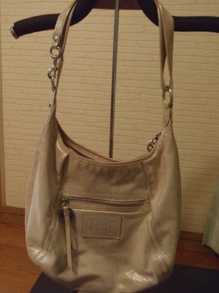 COACH☆コーチポピー シャンパンゴールド2WAYバック ポピー コーチ 