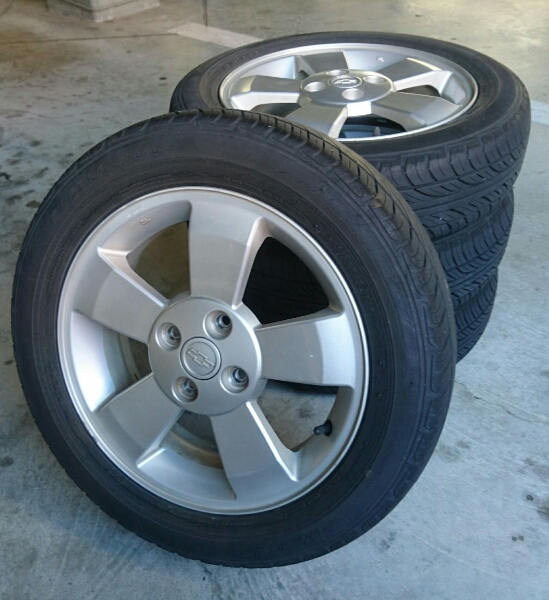 シボレークルーズ純正165/65R15＊交換＊軽四流用などに。