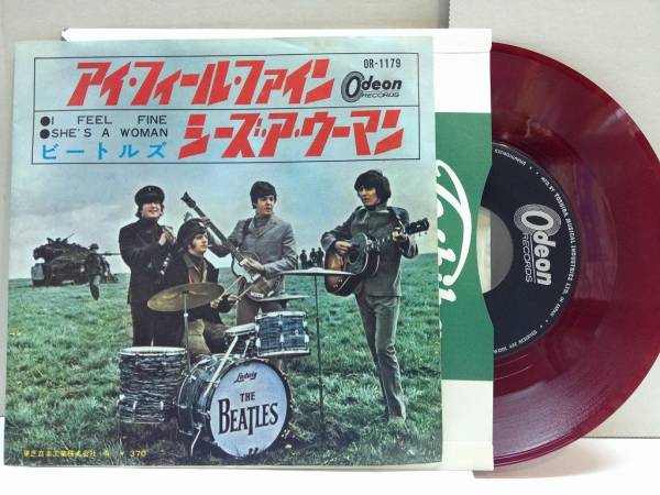 赤盤/シングル】ビートルズ/アイフィールファイン OR1179 ビートルズ