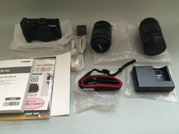 Canon EOS M3 レンズセット キャノン Canon ミラーレス一眼 Canon EOS M3 レンズセット キャノン Canon ミラーレス一眼