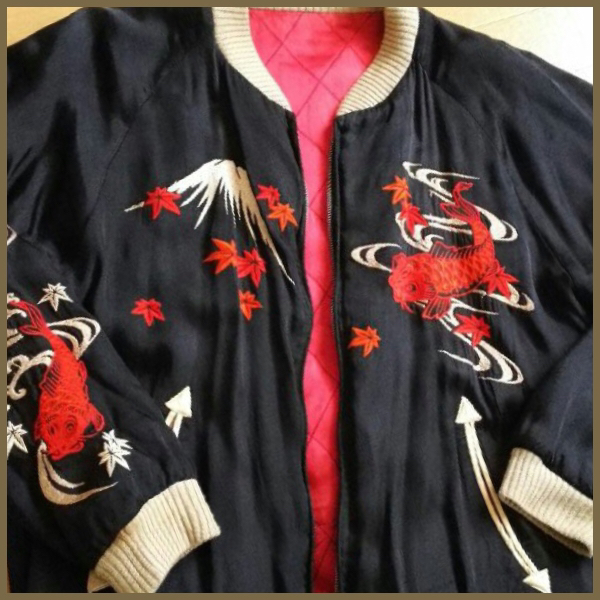 美品！スカジャン リバーシブル