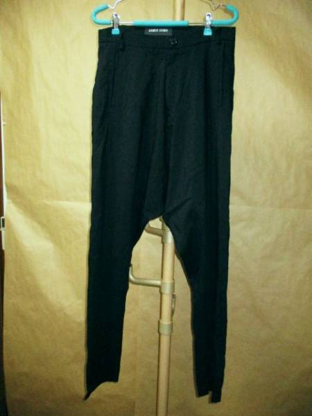ダミールドーマ DAMIR DOMA ウールサルエルパンツ 46黒 国内正規 Damir