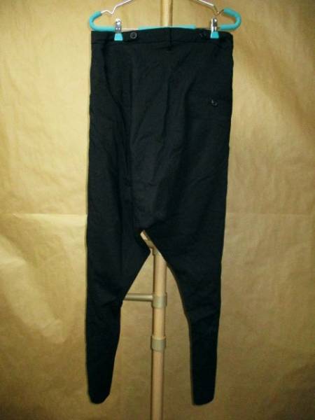 ダミールドーマ DAMIR DOMA ウールサルエルパンツ 46黒 国内正規 Damir